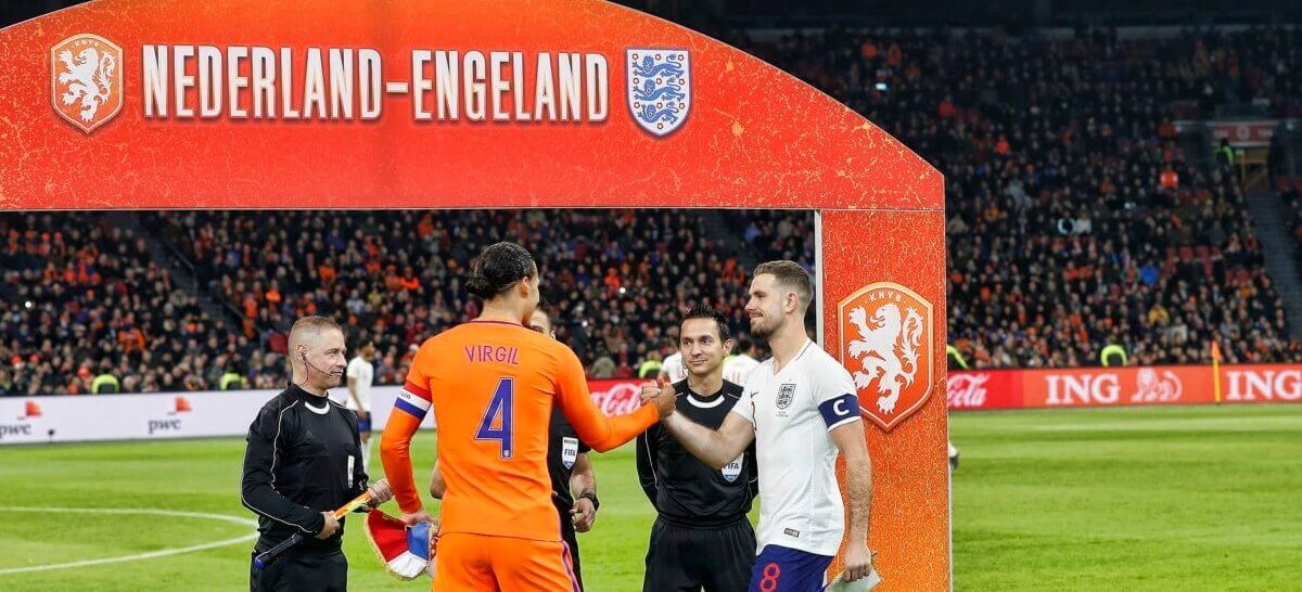 Halve finale Nederland Engeland · Mee met Oranje · Nederlands elftal